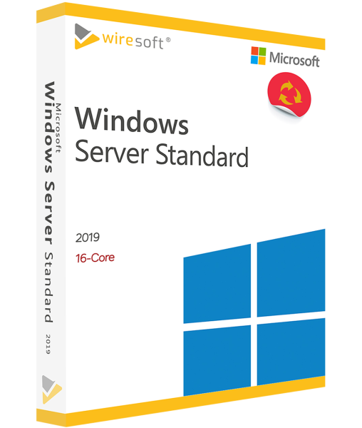 MICROSOFT WINDOWS SERVER 2019 STANDARD 16-CORE